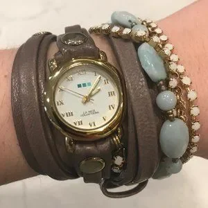 NEW! LA MER COLLECTIONS - EMERALD CITY STONES Wrap Watch La Mer | Accessories | La Mer Collections Venetian Stones  main image 4